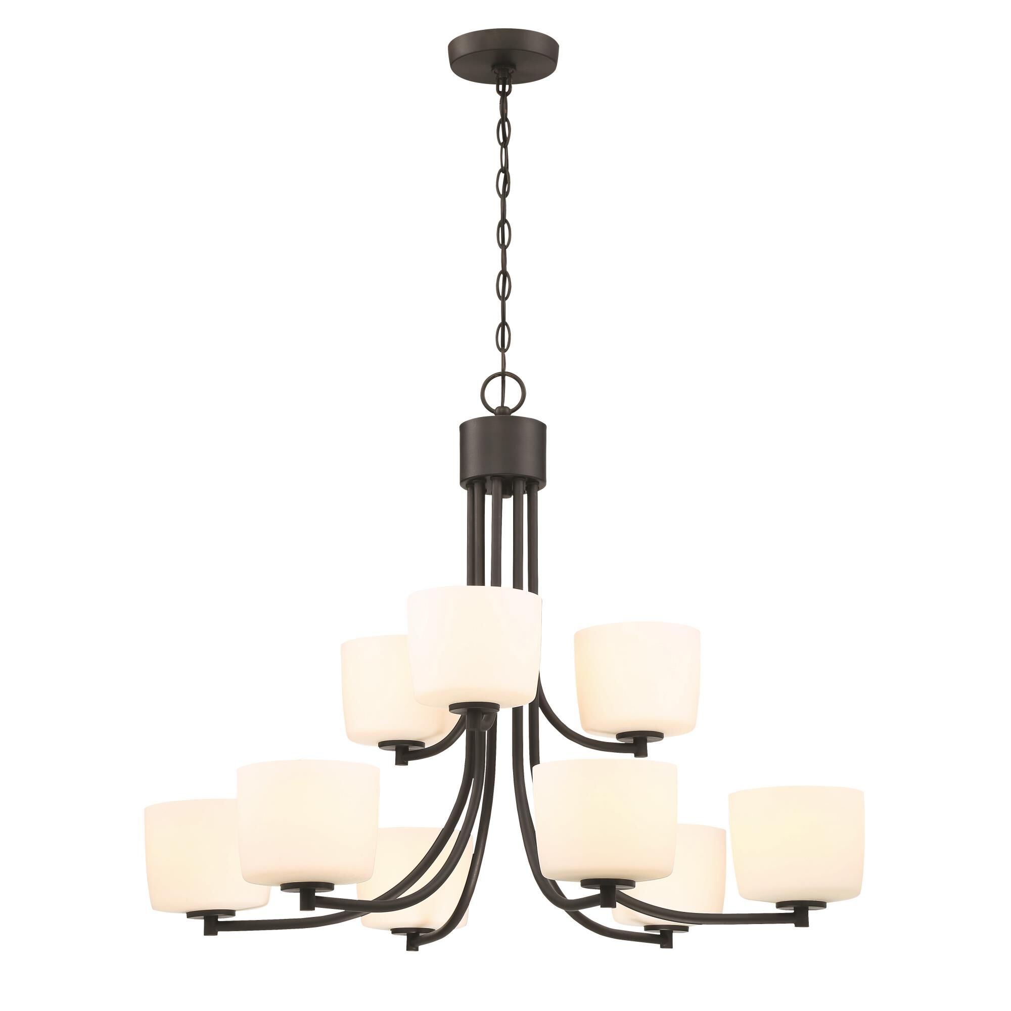 Shown in Aged Bronze Brushed finish and Yes glass and Yes shade